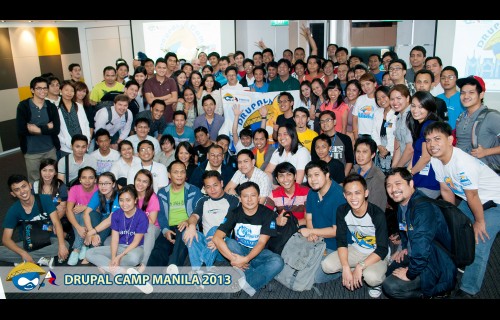 Drupal Camp Manila 2013 Group Picture